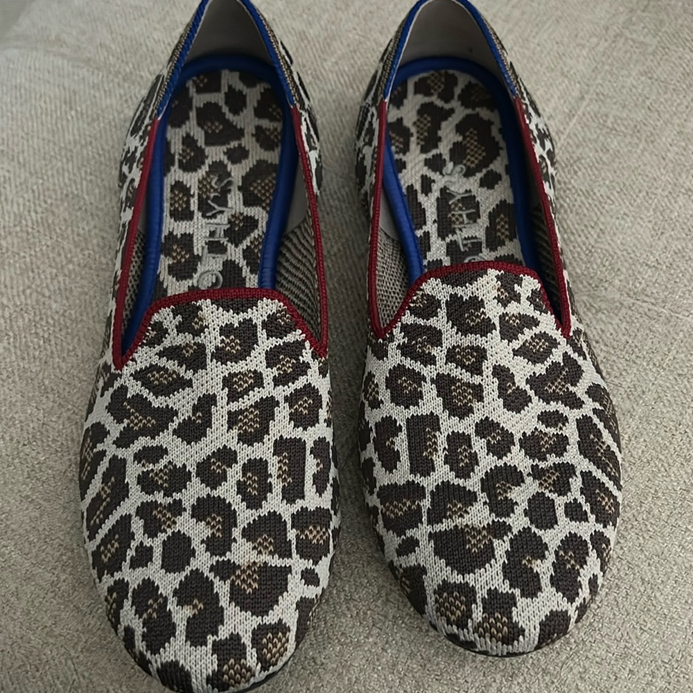 Rothy’s leopard flats size 7.5